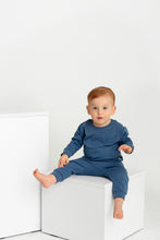 Load image into Gallery viewer, Mini Cloud Sweatsuit- Blue