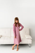 Load image into Gallery viewer, Velour Nightgown- Mauve