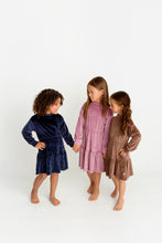 Load image into Gallery viewer, Velour Dress- Mauve